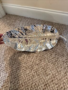 Beatriz Ball Silver Leaf Decorative Tray